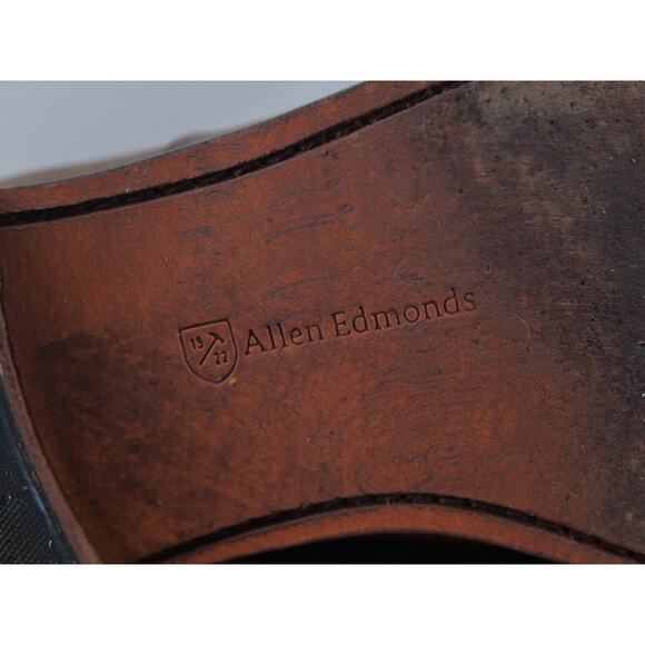 Allen Edmonds Carlyle Plain Toe Oxford Dress Shoes Dark Brown Men\'s 9.5‎ D main image 12